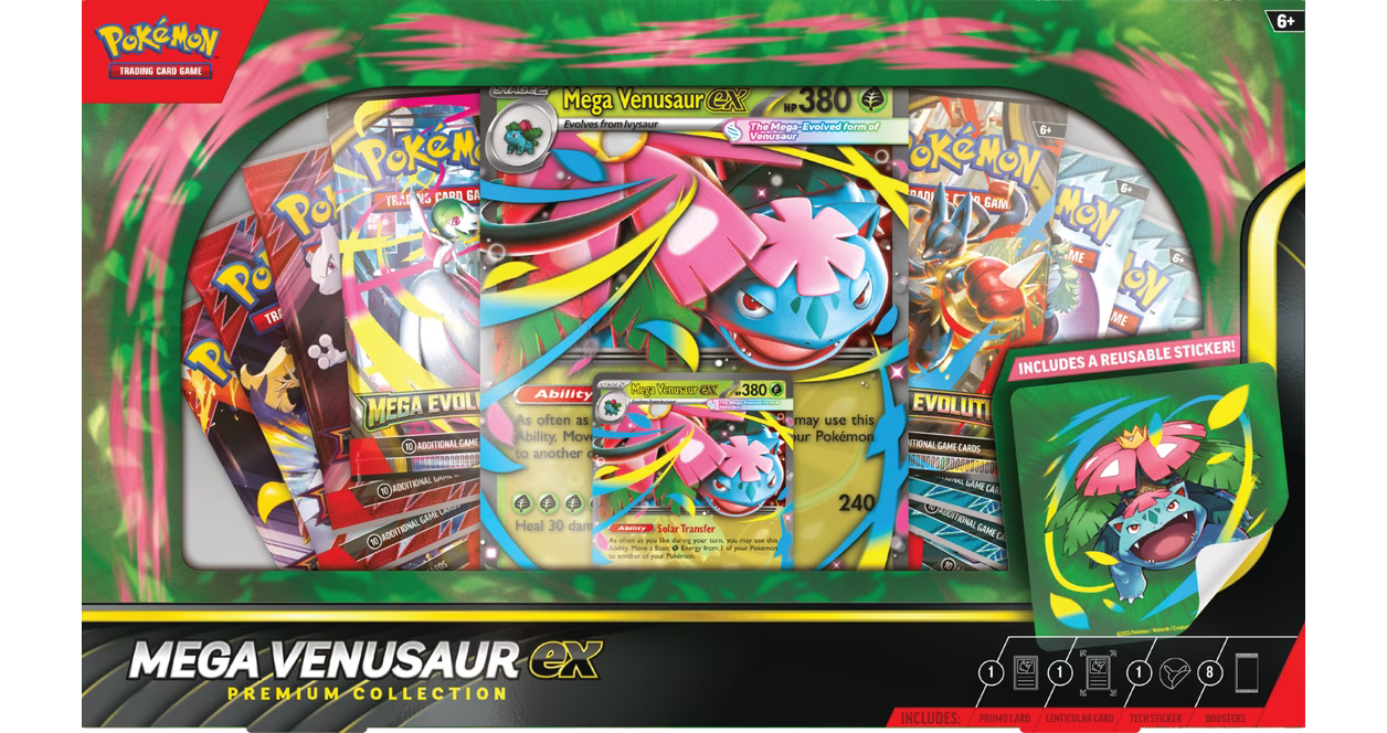 Pokemon TCG: Mega Venusaur ex Premium Collection